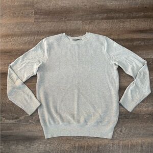 Banana Republic Ribbed Gray Sweater